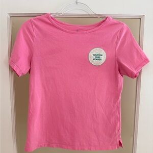 Disney Vacation Club DVC Pink Short Sleeve Tee